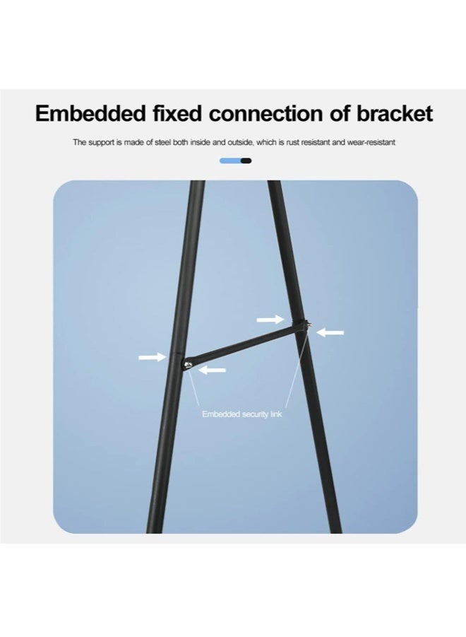 حامل أرجوحة، حامل كرسي أرجوحة لمعظم الكراسي المعلقة، مع خطافين مناسبين لحامل أرجوحة فولاذي شديد التحمل للاستخدام الداخلي والخارجي، أقصى حمولة 286.6 رطل - Image 4