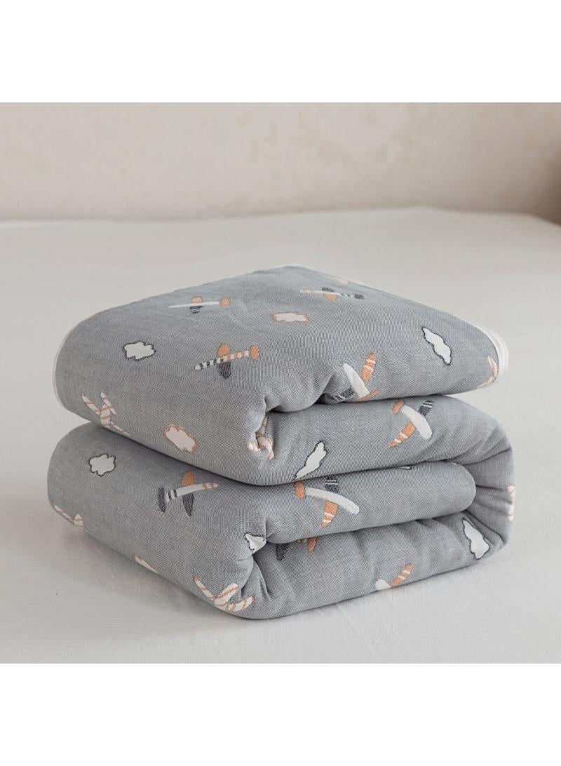 Y&D 150*200cm Six Layer Absorbent Cotton Towel Blanket  - Image 1