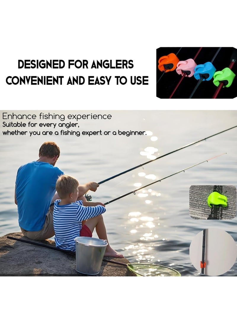 MIRFA Fishing Rod Multifunctional Holder Pole Clips (Pack of 4) - Image 4