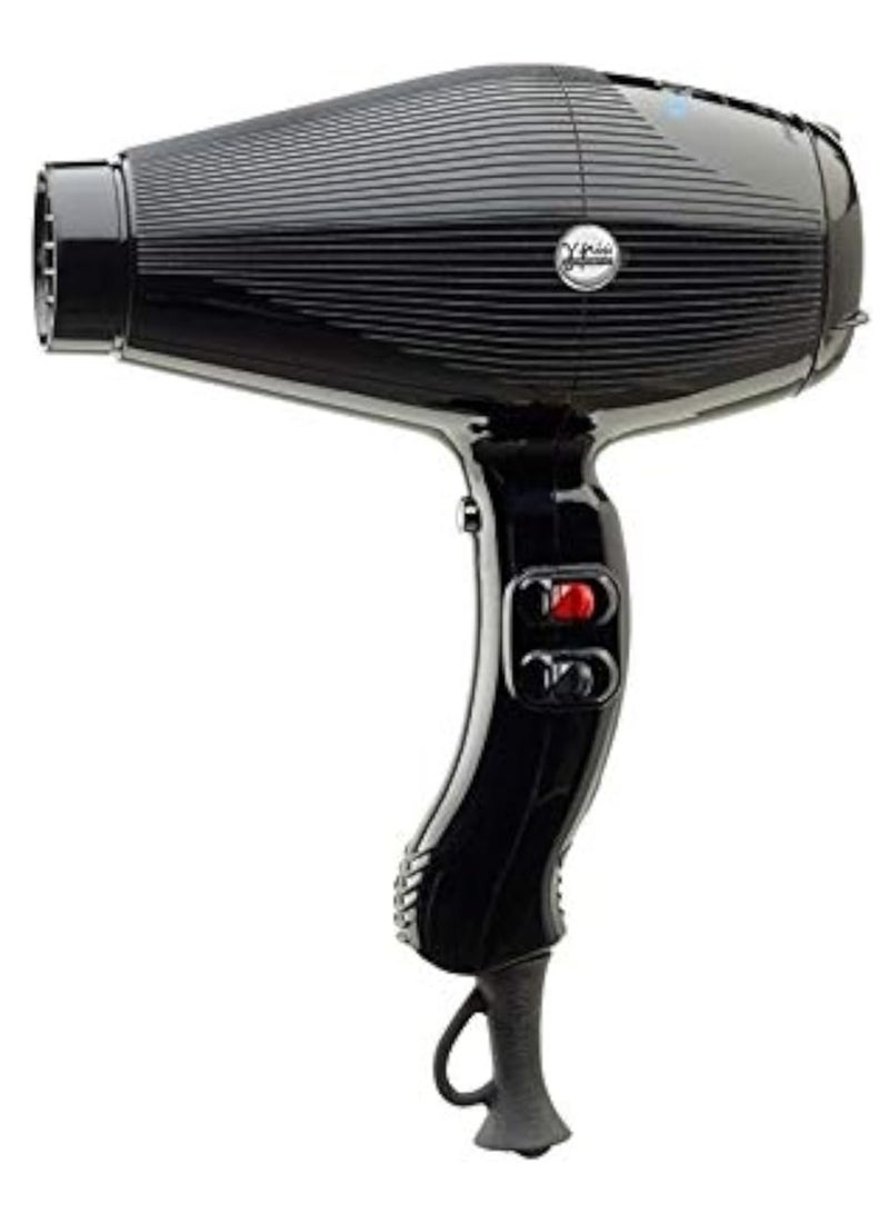 جاما+ مجفف الشعر الاحترافي ثنائي الأيونات من GAMMAPIU' Gamma + Aria بقوة 1850-2250 واط HD-NAA322i - Image 1