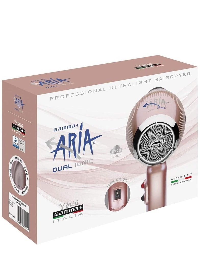 جاما+ مجفف الشعر الاحترافي ثنائي الأيونات من GAMMAPIU' Gamma + Aria بقوة 1850-2250 واط HD-NAA322i - Image 4
