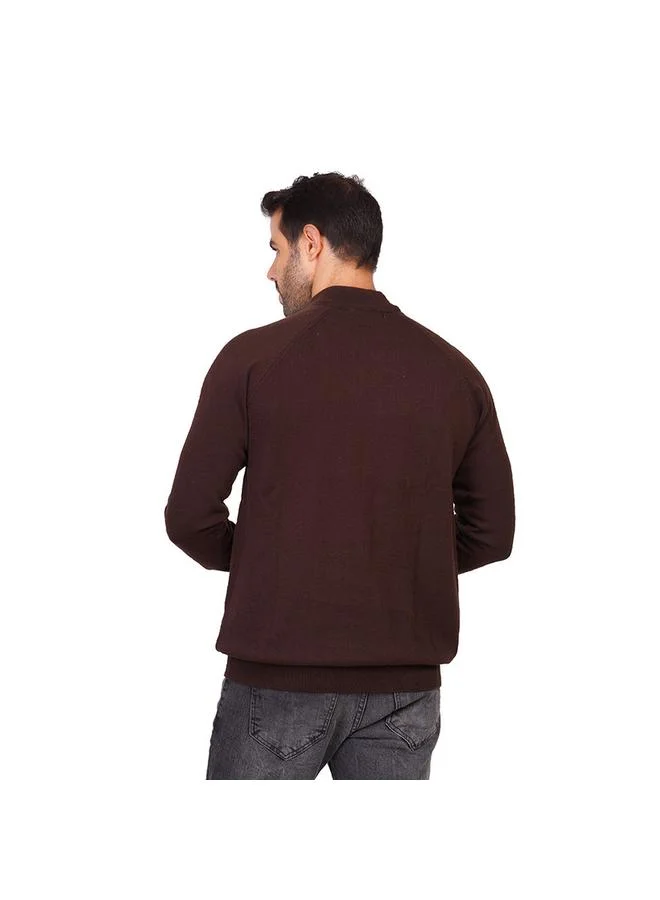 كوب كنزة رجالية كاجوال بأكمام طويلة