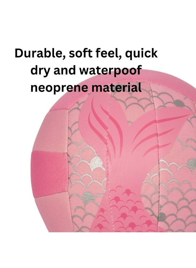 Trishi Coconut Grove Mini Beach Aqua Ball for Kids & Adults – Lightweight Water Ball Toy for Pool, Beach & Outdoor Play, Soft Inflatable Summer Ball for Swimming & Fun Games (PEARL THE MERMAID) - Image 3