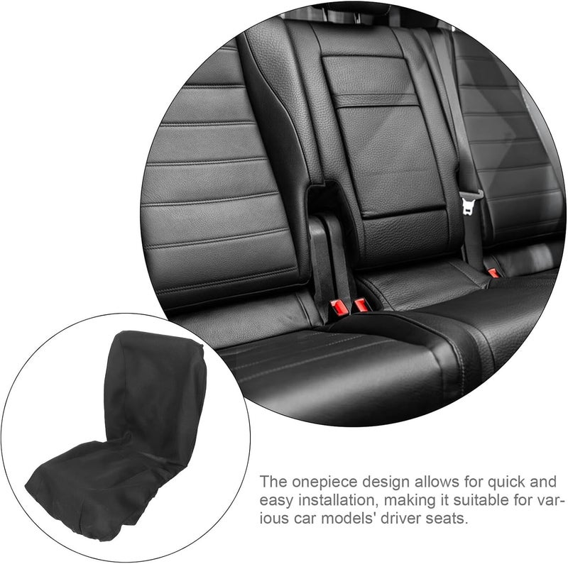 Baluue Car Driver Seat Protector Cover Elastic Black Mesh Fabric Front Seat Cover for Cars Suvs and Trucks Automotive Interior Accessories - Image 3