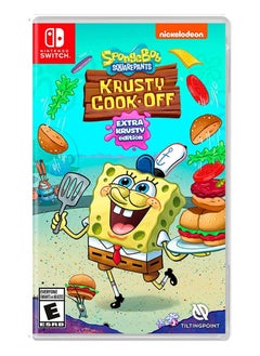 سويتش 0 SpongeBob SquarePants Krusty Cook-Off Extra Krusty Edition - Nintendo Switch - لعبة طبخ وإدارة وقت ممتعة  - Image 1