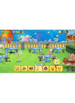 سويتش 0 SpongeBob SquarePants Krusty Cook-Off Extra Krusty Edition - Nintendo Switch - لعبة طبخ وإدارة وقت ممتعة  - Image 3