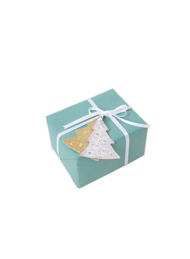 Sizzix Sizzx Switchlits Embossing Folder Festive Trees by Kath Breen | 665967 | Chapter 3 2022, Multicolor - Image 5