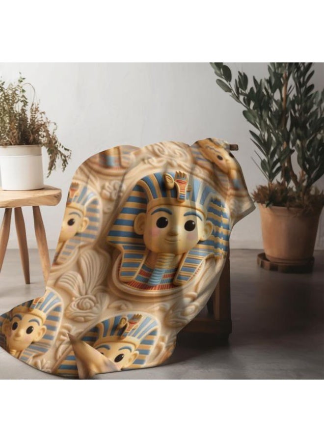 general Baby and children's cartoon flannel thin blanket (warm and comfortable, suitable for sleep, game use) 70cm*100cm - Image 4