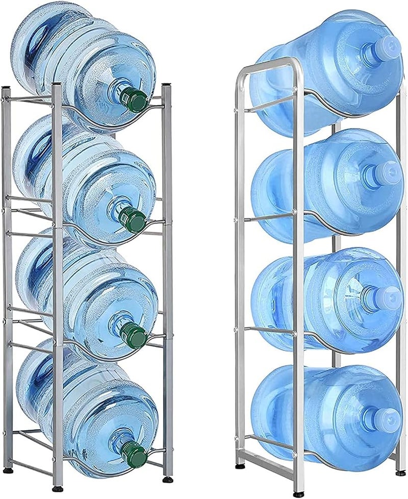 SHOWAY Umorning Water Bottle Holder 4 Ties Stand Shelf Rack For 5 Gallon Water Cooler Jug Detachable Kitchen Organization And Storage Shelf Fits For Home And Office Use, 31173, In House, 31175 - Image 3