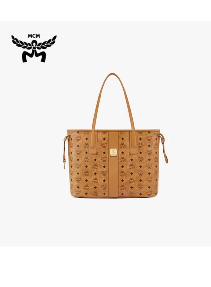 MCM TONI Medium handbag Diagonal tote bag（Brown） - Image 1