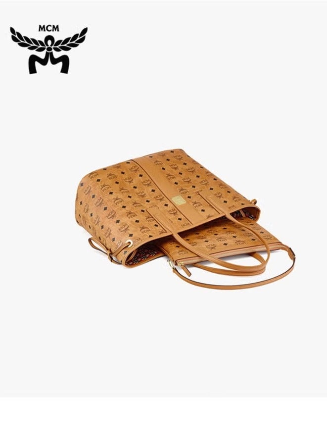 MCM TONI Medium handbag Diagonal tote bag（Brown） - Image 2