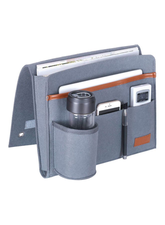 نيبمينينت حقيبة تنظيم توضع بجانب السرير رمادي - Image 3