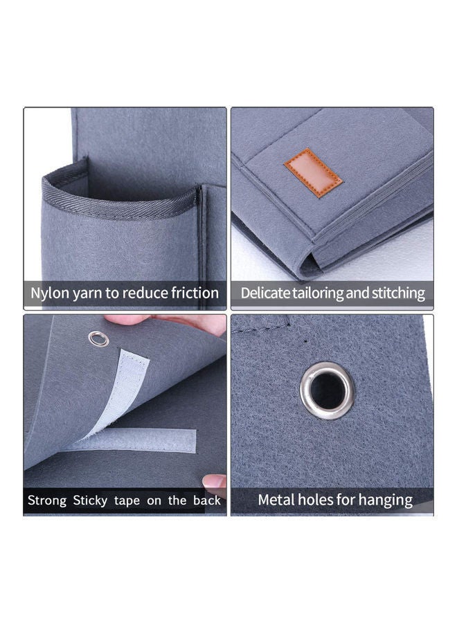 نيبمينينت حقيبة تنظيم توضع بجانب السرير رمادي - Image 2