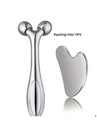 Rotating facial massager with Gua Sha to tighten and reduce skin puffiness - pzsku/Z5940C483B578122D7B10Z/45/1746868642/da8cdb05-0727-45fe-92cf-ae3c4c6f3d3e