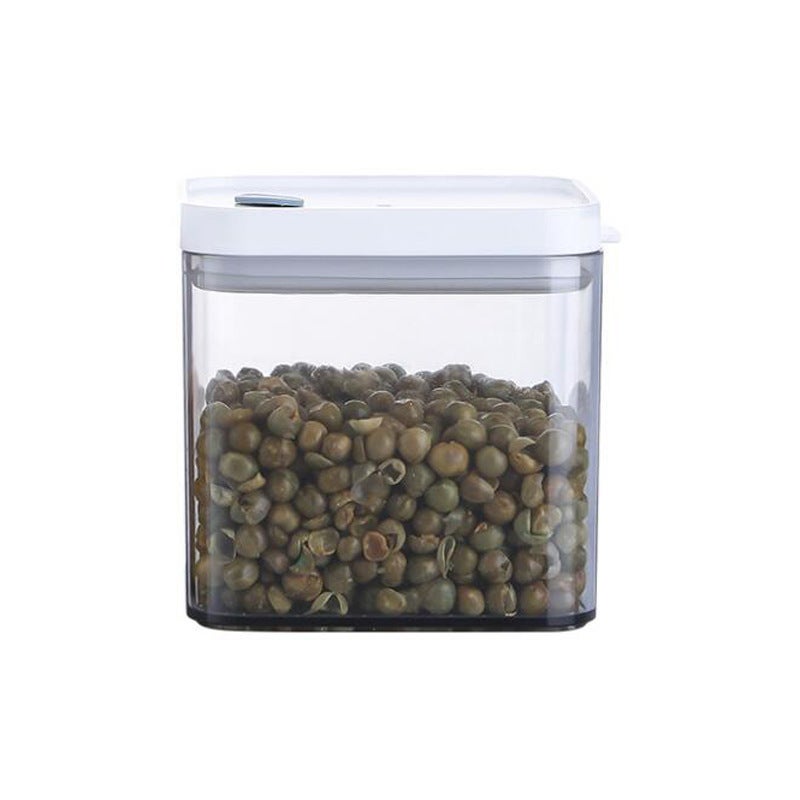 Sealed Canned Grain Storage Box Transparent Kitchen Food Plastic Household Snack Bottle Moisture-Proof Storage Jar 700 ml 