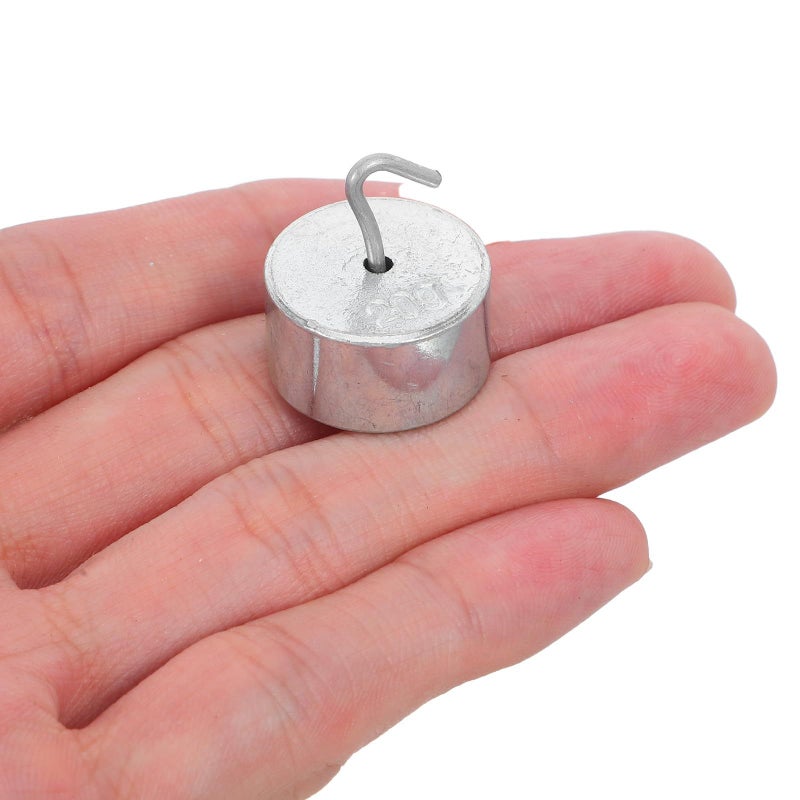 Metal Hanging Weight Set 20g 20 Pieces for Scale Balance Calibration Laboratory Use - Image 5