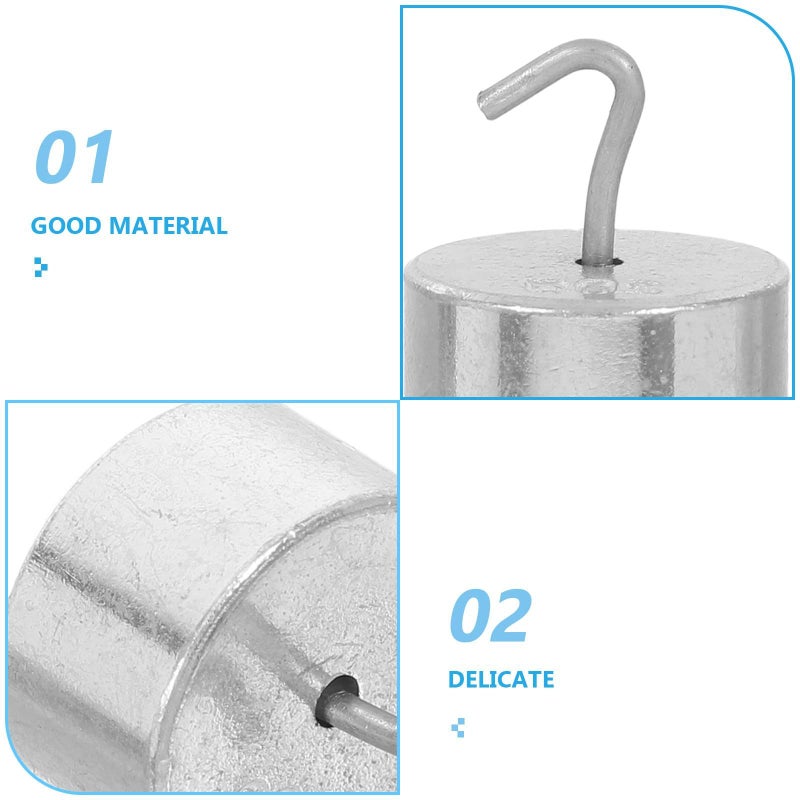 Metal Hanging Weight Set 20g 20 Pieces for Scale Balance Calibration Laboratory Use - Image 4