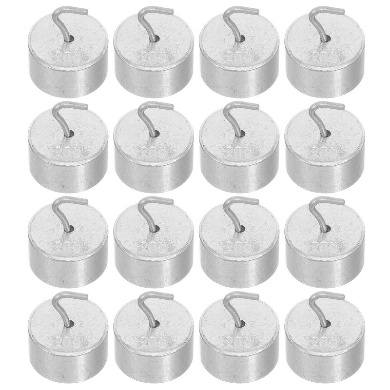 Metal Hanging Weight Set 20g 20 Pieces for Scale Balance Calibration Laboratory Use - Image 2