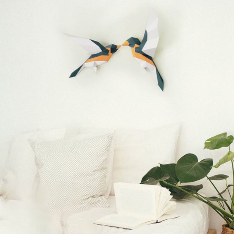 3D Geometric Ornament Wall Mounted Decor Decoration - Image 2