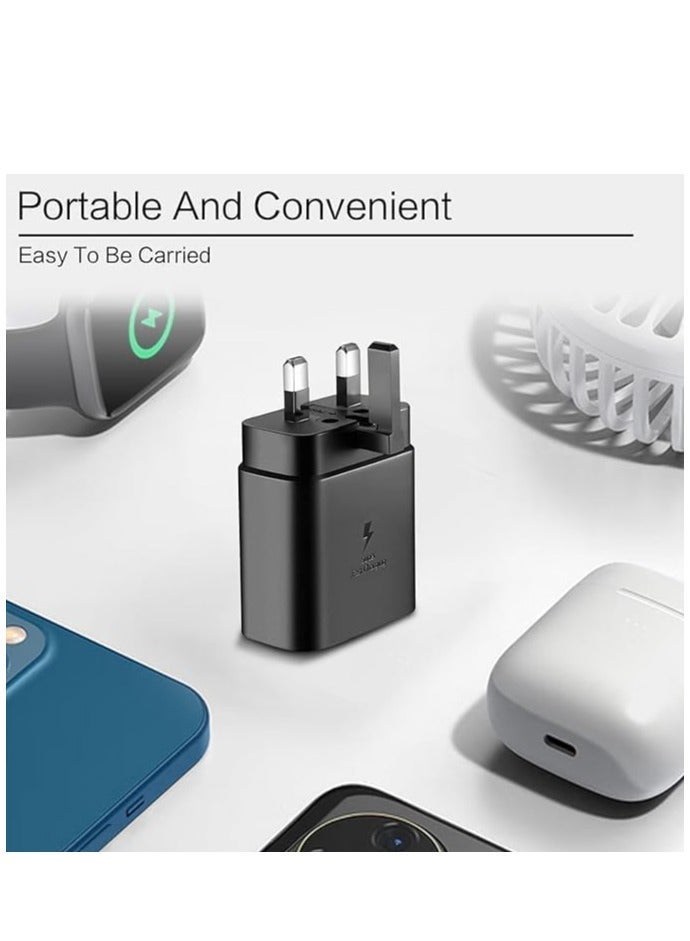 MUNTAQI 45W Super Fast Charger for Samsung,Gcstnn USB C Plug for Galaxy S24 Ultra/S24+/S24/S23 Ultra/S23/S22/S21/S20/A54/A25/A15 5G/A15 - Image 4