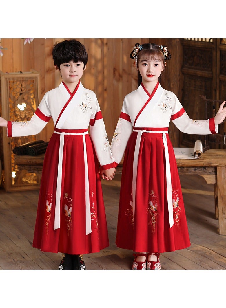 general Traditional Girl's Ancient Hanfu Costume - Elegant Princess Performance Dress for Stage, Cosplay & Cultural Events - Image 1