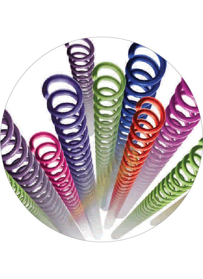 MAPi coil 8 mm Plastic Screw Spiral 100 Pieces (235 08) 
