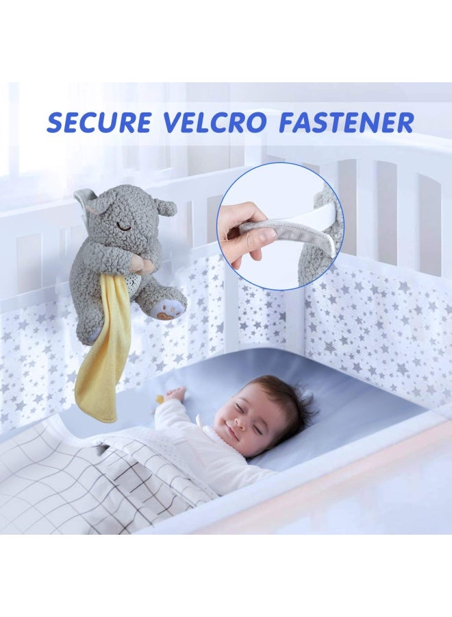 Berest Baby White Noise Machine Mom S Heartbeat Lullabies And Shusher Dreamy Sheep Sleep Soother Nursery Decor Night Light Projector Toddler Crib Sleeping Aid Baby Shower Gifts Portable Sheeptoy - Image 5