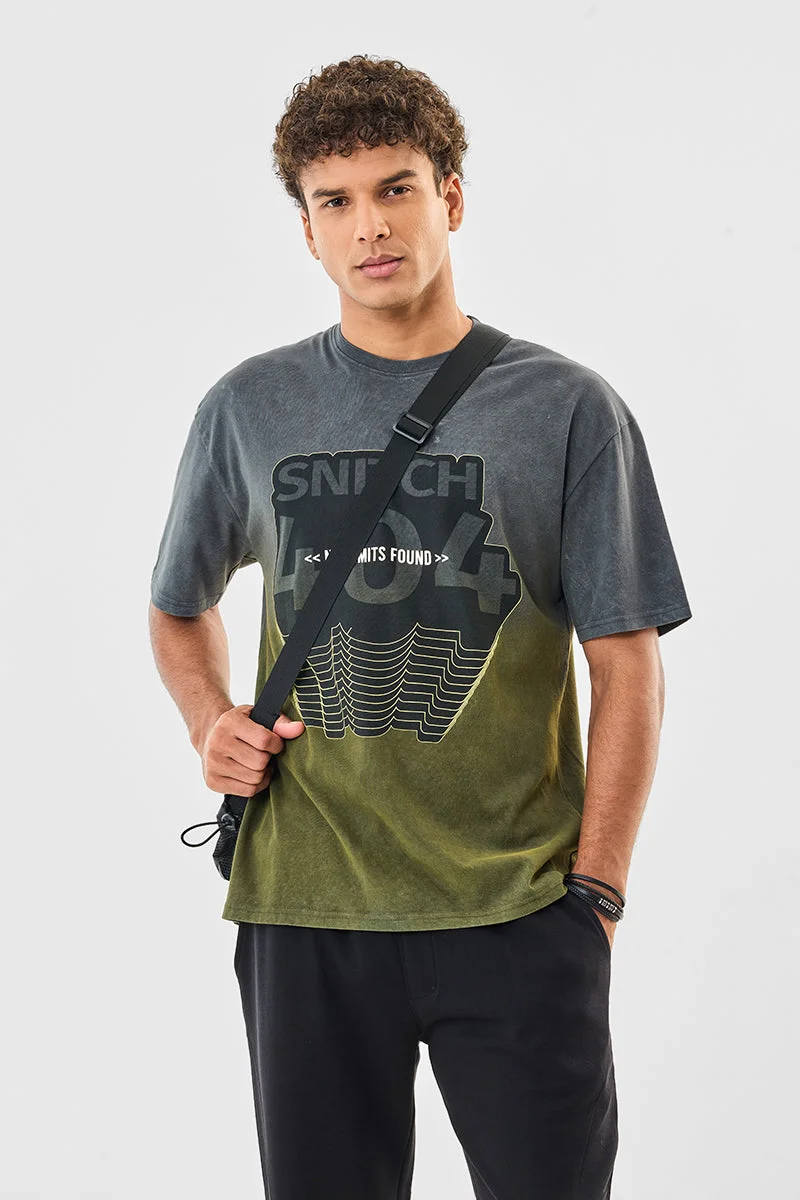 SNITCH Snitch 404 Graphic T-Shirt