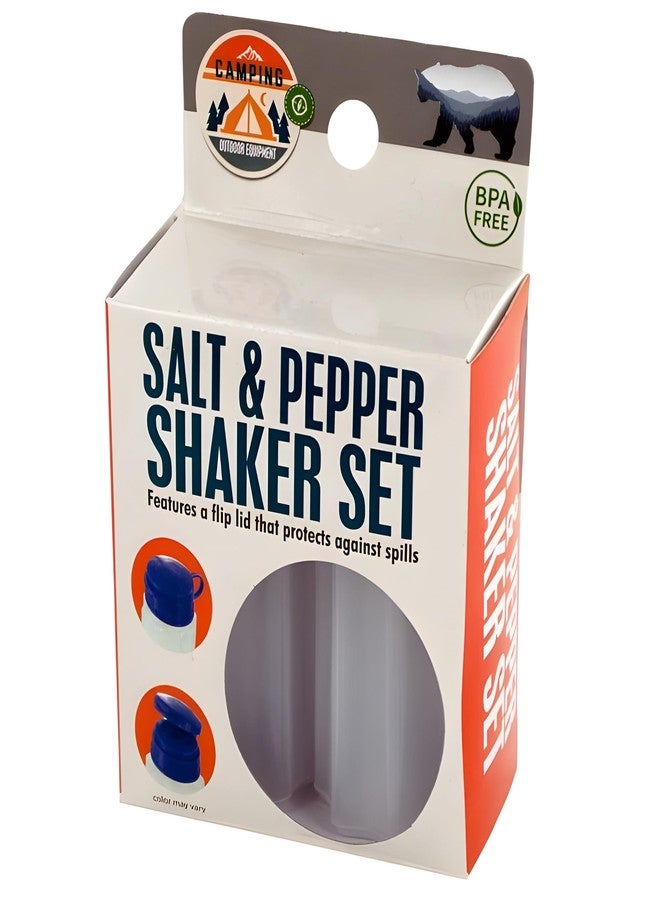 Bexter Set of 4 Mini Salt and Pepper Shakers – 1oz BPA-Free Plastic Spice Containers with Snap Top Lids, Assorted Colors, Compact & Spill-Proof Travel Design for Camping, Hiking, and Picnics - Image 5