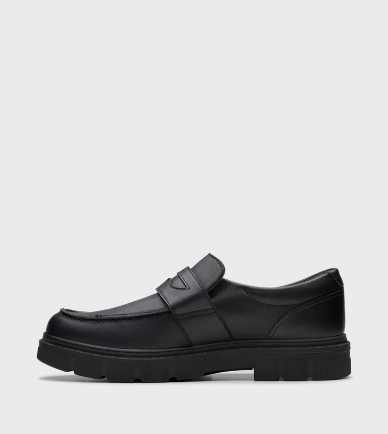 clarks Lorcam Craft Youth Loafers - Image 2