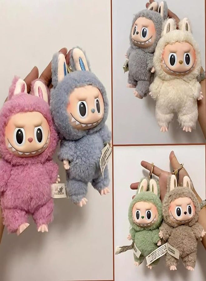 Cartoon Plush Keychain, Cute Monster Doll Pendant, Soft Plush Toy Key Ring, Stuffed Pendant Gift for Boys and Girls - Image 3
