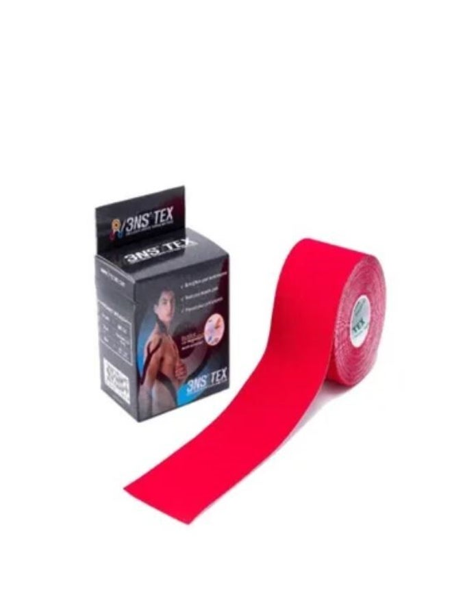 3Ns Tex Sports Tape Red 5Cm X 5M