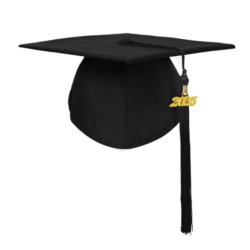 Misscom Unisex Adult Matte Graduation Gown Cap Tassel Set 2025 for High School and Bachelor - Image 5