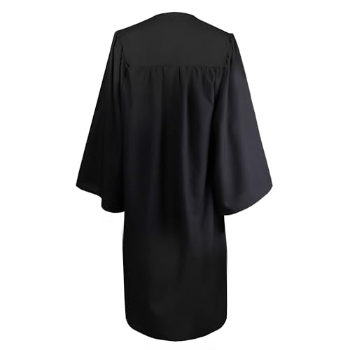 Misscom Unisex Adult Matte Graduation Gown Cap Tassel Set 2025 for High School and Bachelor - Image 3