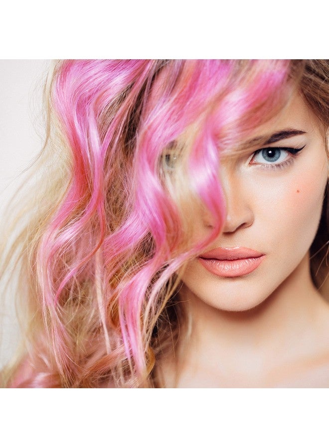 كولور مي ماسكارا مؤقتة لتلوين جذور الشعر من Colorme لتلوين ودمج الصبغة شبه الدائمة وإعادة نمو الشعر. يمكن غسلها (جوارب وردية) - Image 5