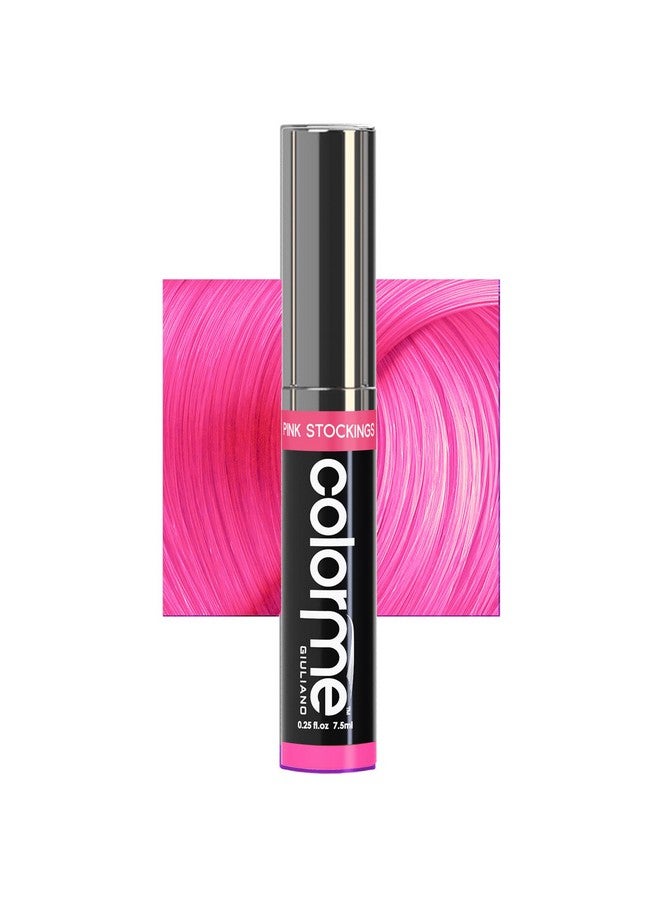 كولور مي ماسكارا مؤقتة لتلوين جذور الشعر من Colorme لتلوين ودمج الصبغة شبه الدائمة وإعادة نمو الشعر. يمكن غسلها (جوارب وردية) - Image 1