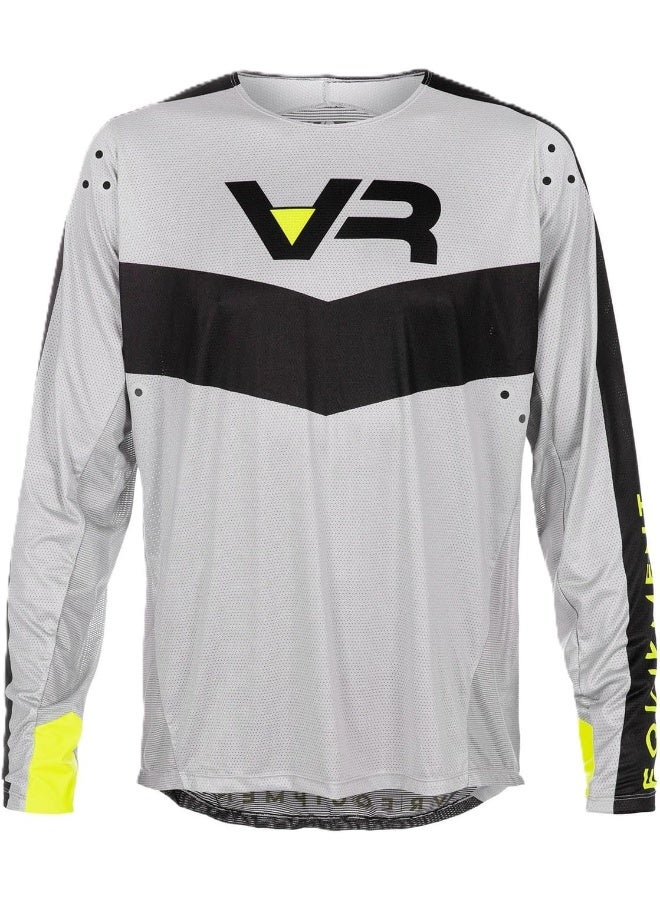 Valentino Rossi Valentino Rossi TRAINING MX JERSEY, GREY, M - Image 1