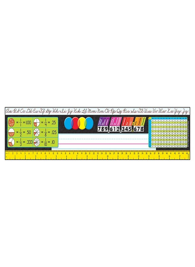 تريند انتربرايزس لوحات أسماء مرجعية من Desk Toppers®: الصفوف من 3 إلى 5 (Zaner-Bloser) - Image 1