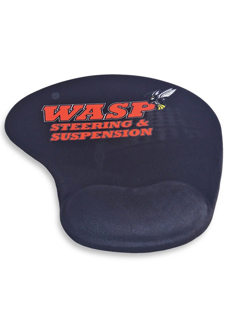 لوحة ماوس صغيرة لليد مع شريط دعم للمعصم من الجل، سجادة مكتب بنمط طباعة عالية الدقة بتصميم لطيف، لوحة ماوس ممتدة ووسادات ماوس للوحة المفاتيح، وسادات ماوس سطحية من القماش المقاوم للماء للمكتب، قاعدة مطاطية مضادة للانزلاق - Image 3