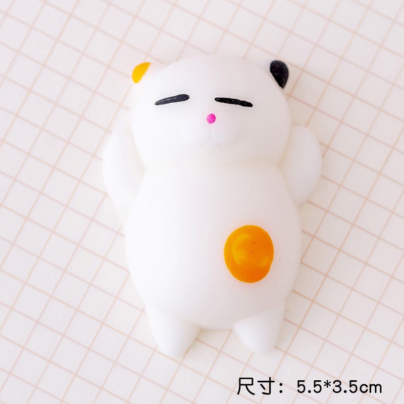 Independent Squishy Dumpling Stress Relief Toy, Fun and Novel Stress-Relief Gadget, Interesting Small Toy, Source for Night Market Stalls - Image 1