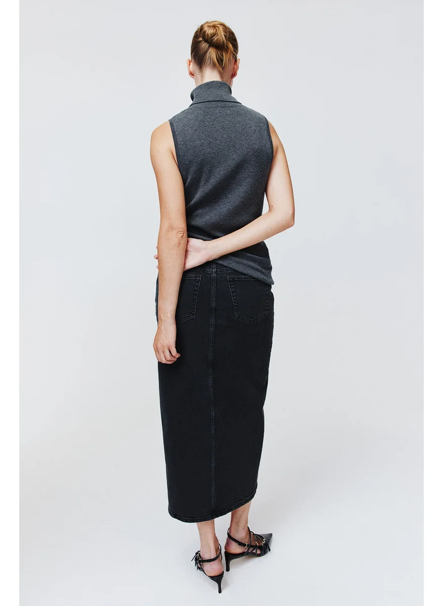 H&M Mama Before & After Denim Skirt