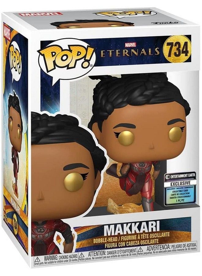 Funko Eternals Makkari Pop! Vinyl Figure With Collectible Card Entertainment Earth Exclusive - Image 4
