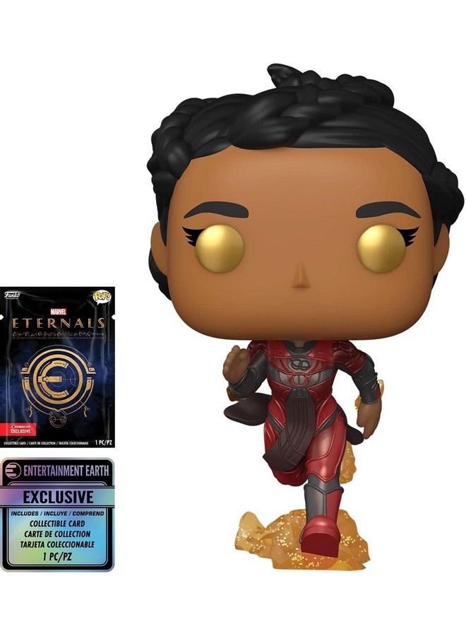 Funko Eternals Makkari Pop! Vinyl Figure With Collectible Card Entertainment Earth Exclusive - Image 2