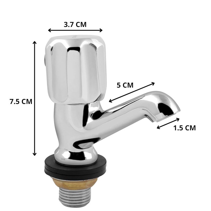 Somany Bathware Elara Series Pillar Cock Tap Faucet for Bathroom - Image 5