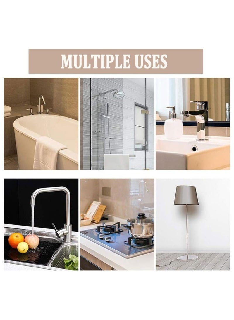 KASTWAVE Transparent Window Weather Sealing Tape, Clear Window Draft Isolation Sealing Film Tape for Door Draft Stopper Adhesive Tape, Doors Windows and Shower Glass Gaps(100cn*5cm) - Image 3