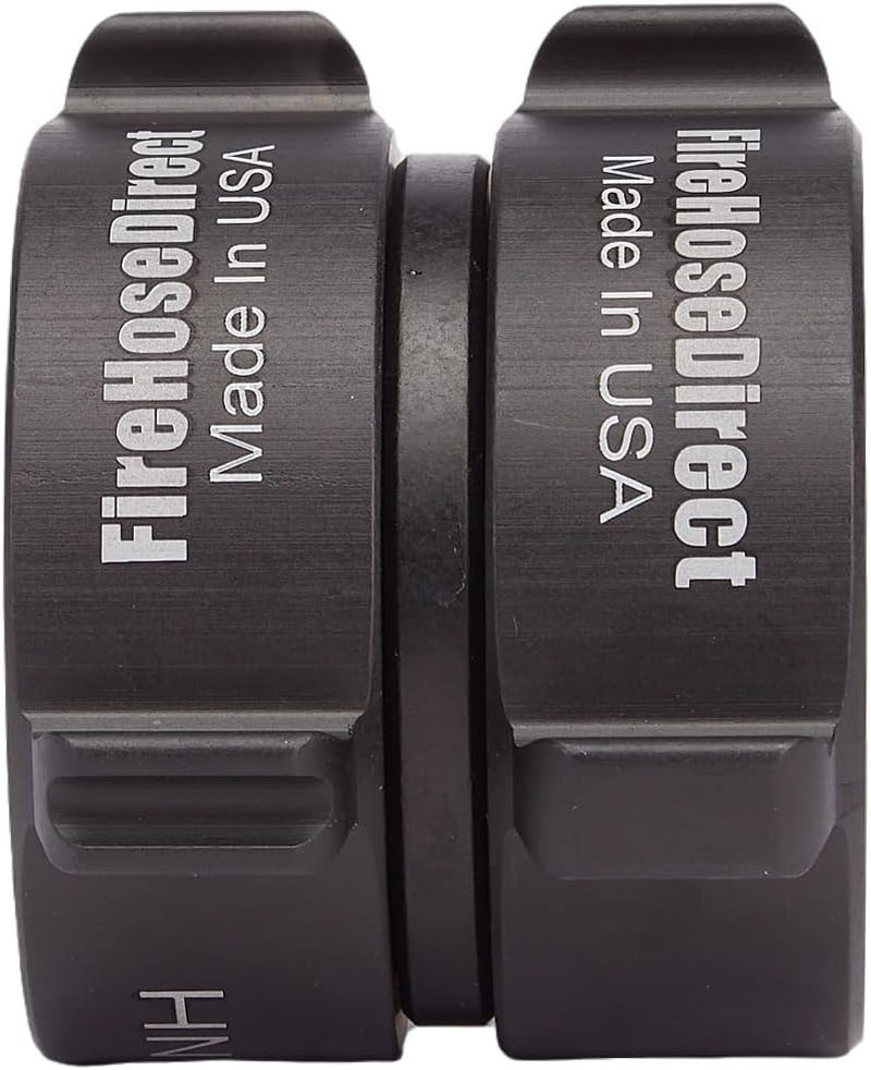 FireHoseDirect Aluminum 1 1/2 inch NH to 1 1/2 inch NH Double Female Fire Hose Adapter - Image 5