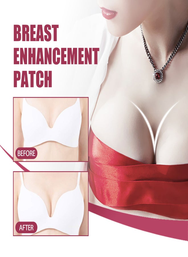 EELHOE 4Pcs Collagen Breast Enhancement Patches Elastic Lubrication Maintain Skin Shaping Body Moisturizing Lifting - Image 2