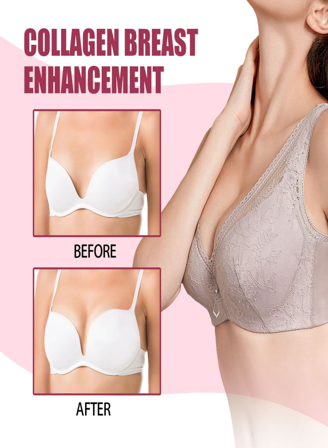 EELHOE 4Pcs Collagen Breast Enhancement Patches Elastic Lubrication Maintain Skin Shaping Body Moisturizing Lifting - Image 5