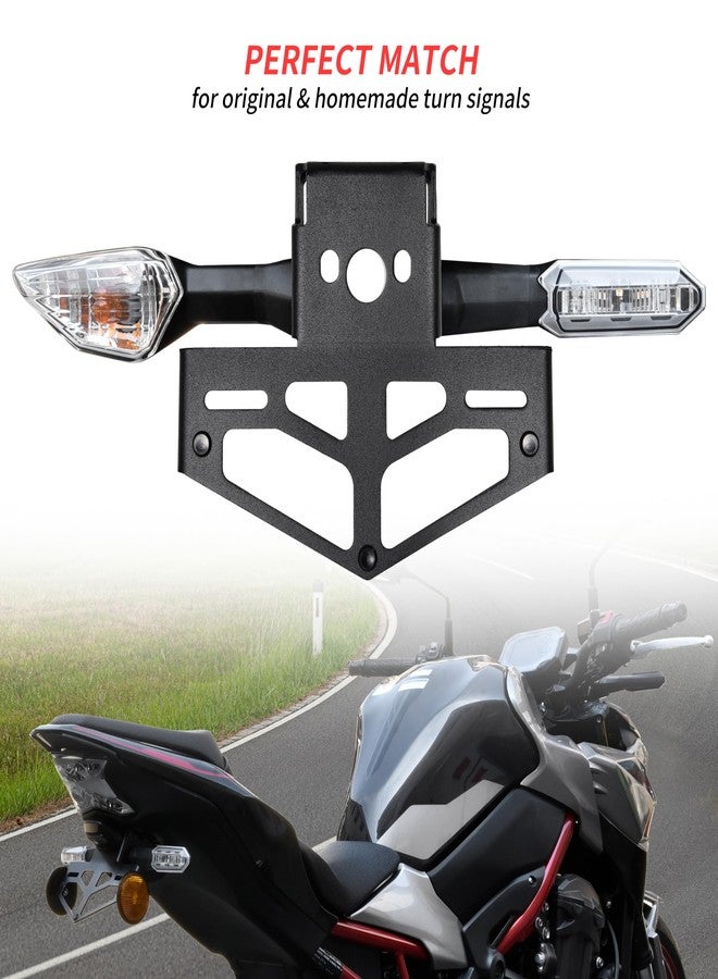 VEISUTOR License Plate Bracket for Kawasaki Z900 2017-2024, Fender Eliminator Kits License Plate Holder for Kawasaki Z900 ABS SE ABS 2017-2024 Accessories - Image 4