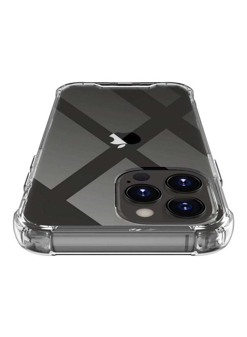 TPU Bumper Corner Case Cover For Apple iPhone 14 Pro Max Clear - Image 2